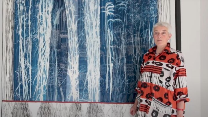 Artist Pauline Burbidge