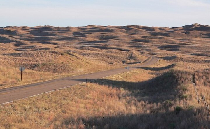Rolling sandhills